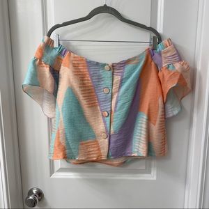 Crosby Off the shoulder top.